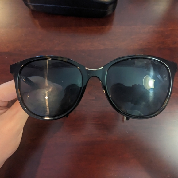 Balmain 55 mm Round Tortoiseshell Sunglasses - Picture 5 of 5